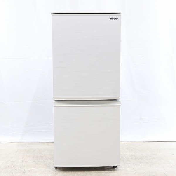 値下げ！SHARP 冷凍冷蔵庫 137L SJ-D14F-W - 冷蔵庫
